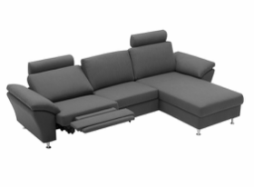 Symfoni sofa med chaiselong og el-recliner 