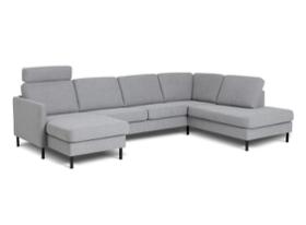 Visby sofa med open end og chaiselong 