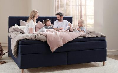 ZensiZone+ family bed 210x210 inkl. topmadras