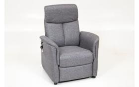 Global Comfort Fredensborg 4461 lænestol med indbygget fodskammel