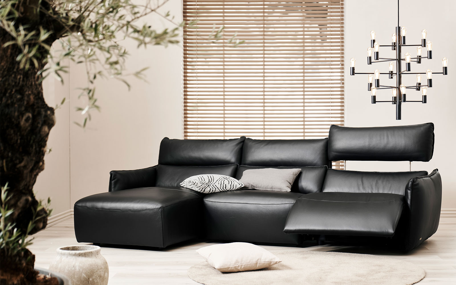 C027 sofa med chaiselong | Mobler.dk